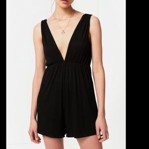 Urban Outfitters Ribbed Romper/jumpsuit
